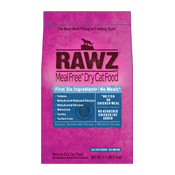 Rawz Dehydrated Meal-Free Salmon, Chicken & Whitefish Cat Food